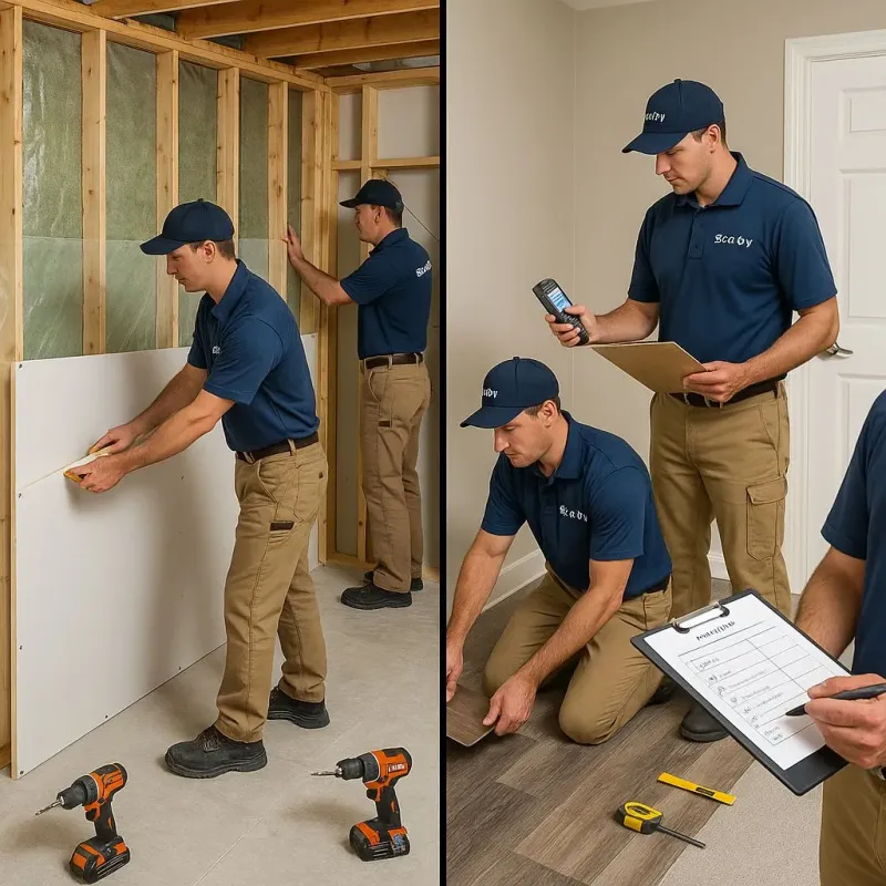 Repairs and Reconstruction process in Verona, NJ